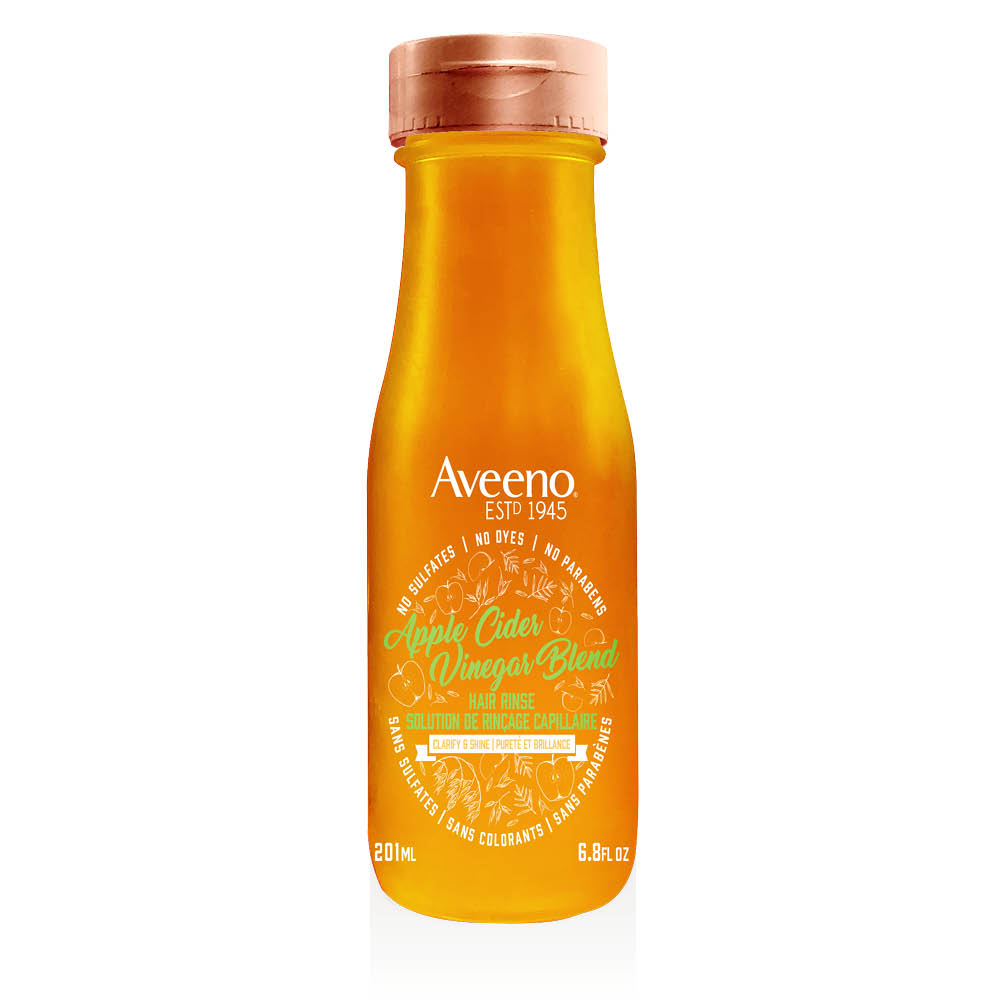 AVEENO® Apple Cide Vinegar Blend Hair Rinse, 201ml bottle