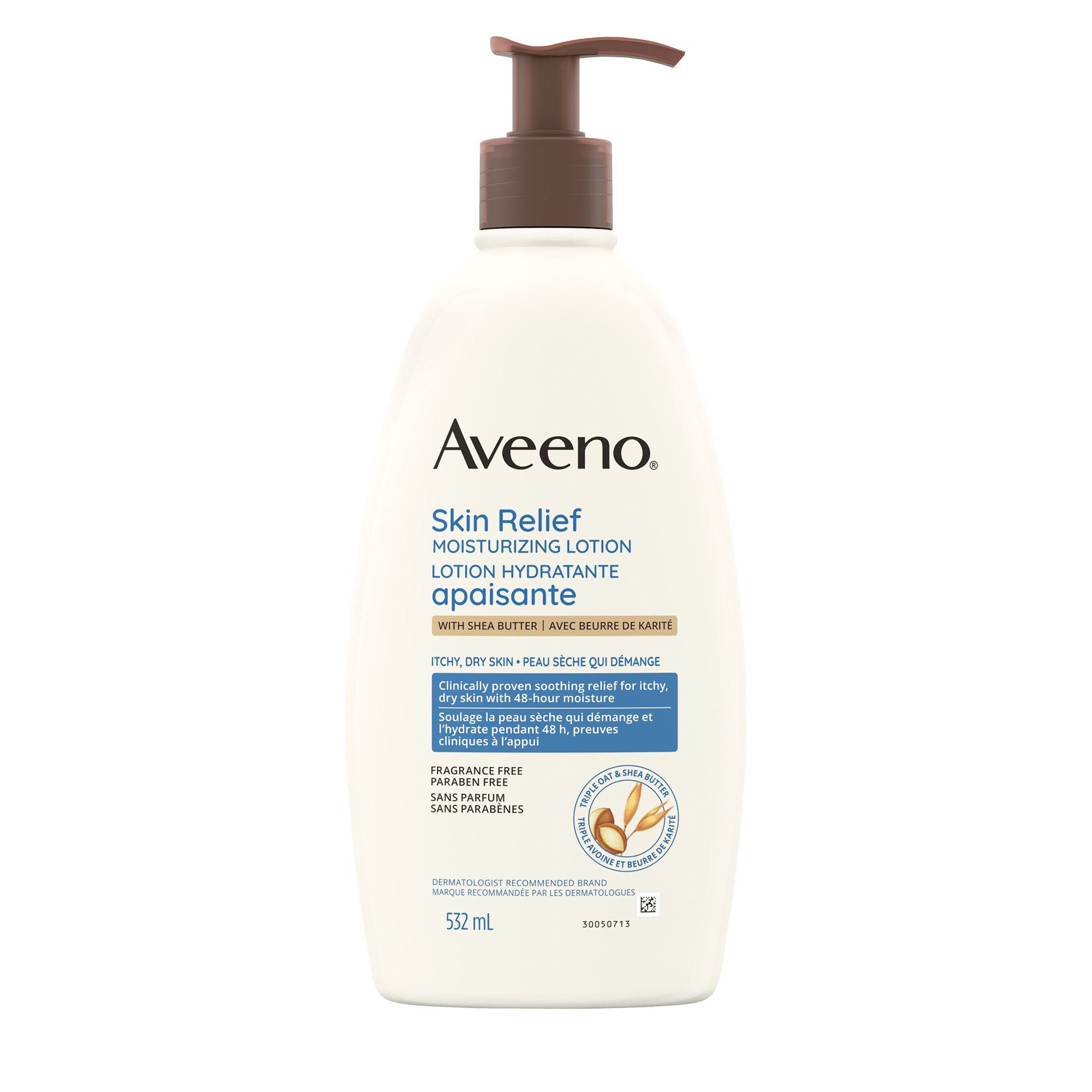 AVEENO® Skin Relief Moisturizing Lotion, Fragrance-free, 354ml pump bottle