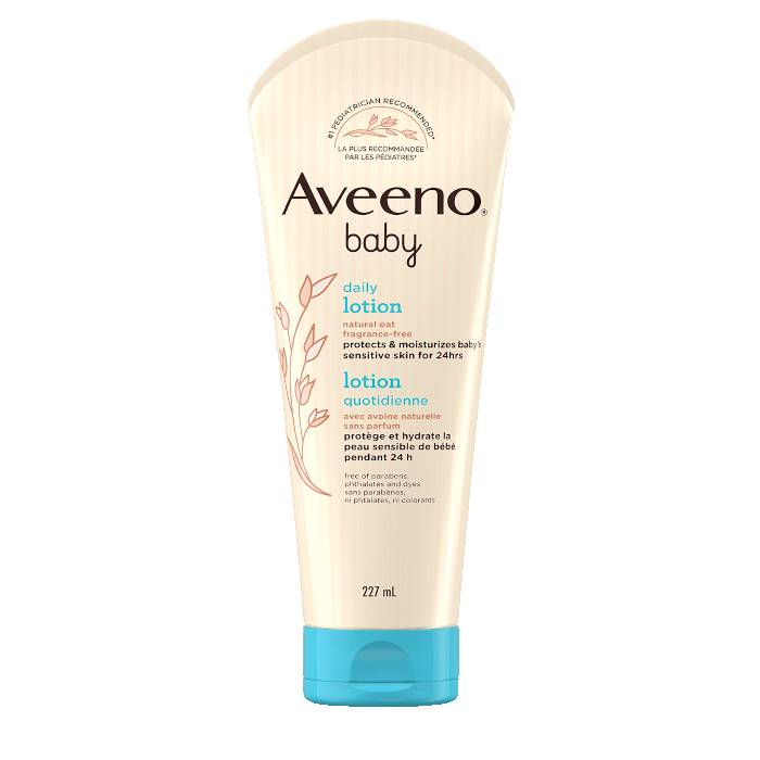 227ml bottle of Aveeno Baby Daily Lotion 