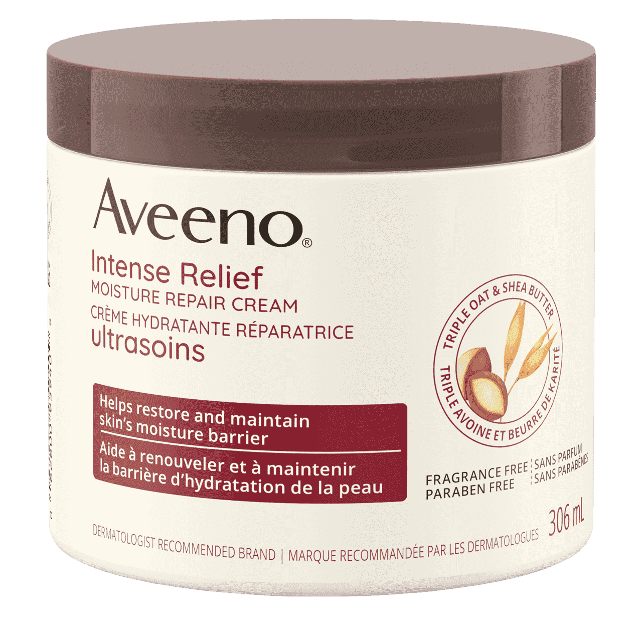 Front Shot of AVEENO® Intense Relief Moisture Repair Cream