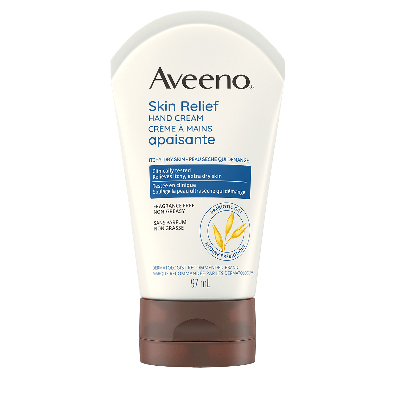 AVEENO® Skin Relief Hand Cream, Fragrance-free, 97ml squeeze tube