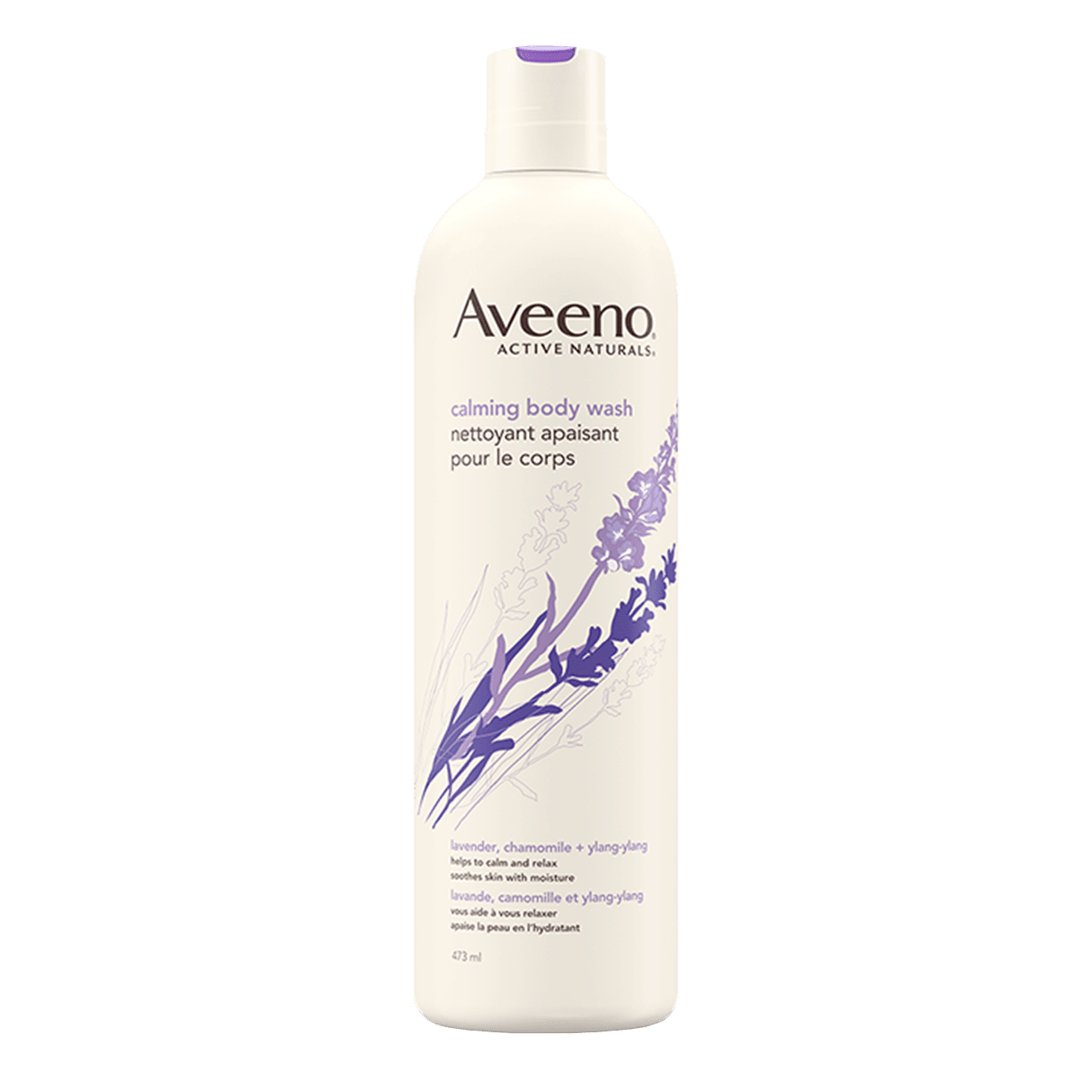 AVEENO® Calming Body Wash, 473ml bottle