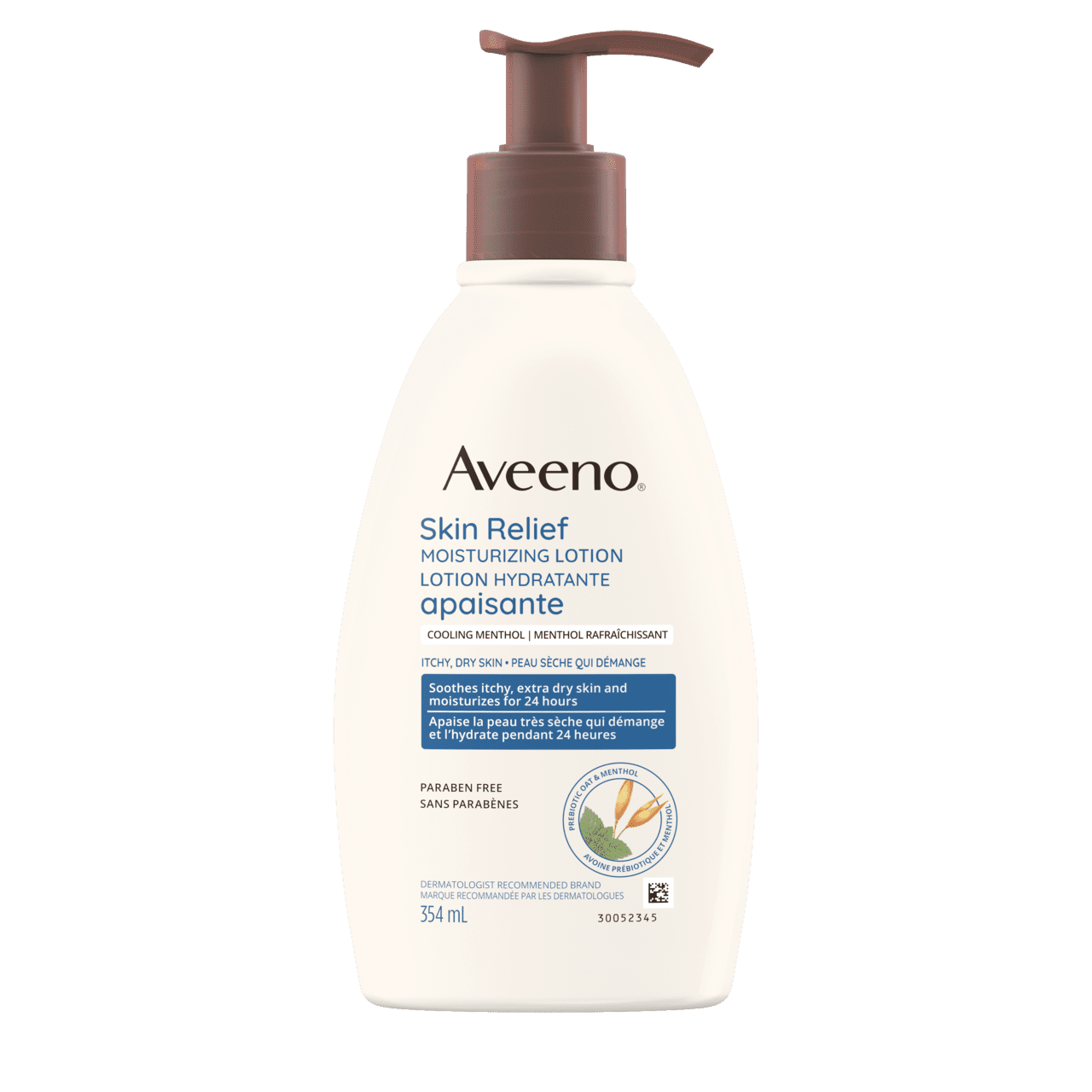 Front Shot of AVEENO® Skin Relief Moisturizing Lotion Cooling Menthol