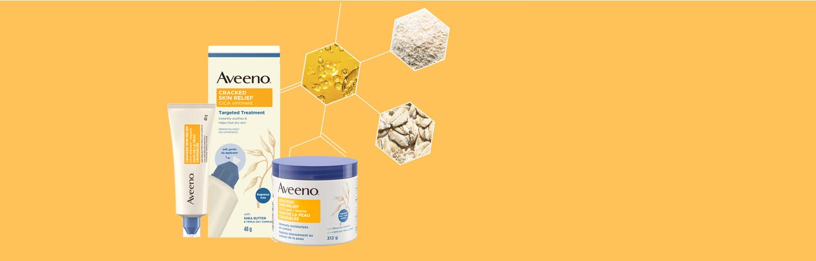 AVEENO® Cracked Skin Products