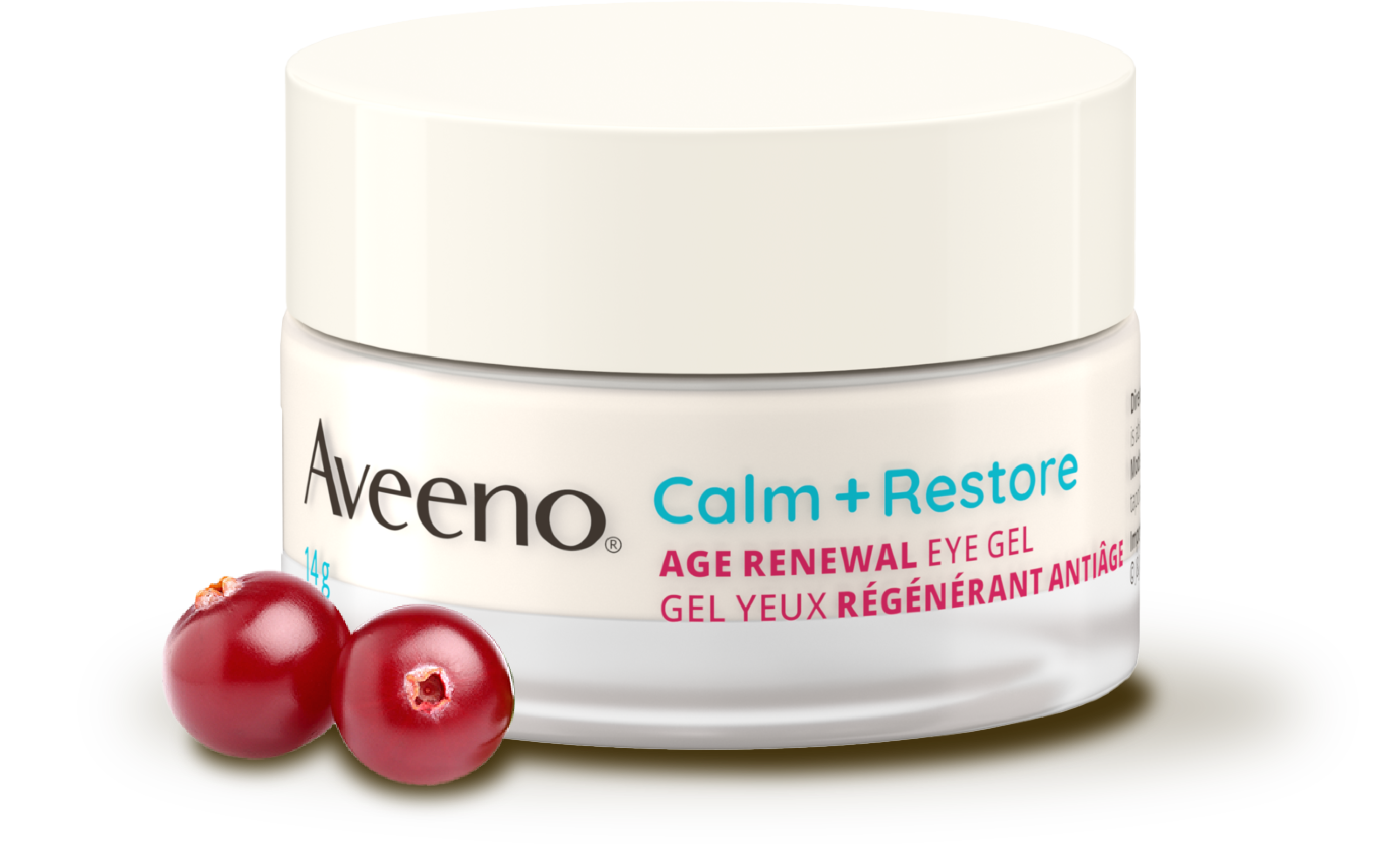 Aveeno Age Renewal 眼霜: 用這款永恒嘅美容解決方案讓您的眼煥發活力。 明顯減少細紋和皺紋，同時舒緩和滋養嬌嫩的眼部區域。