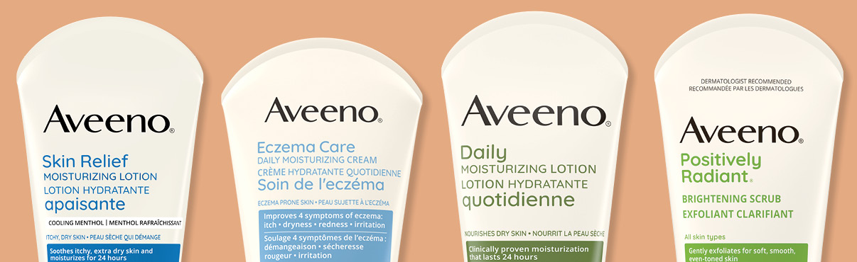 family of Aveeno products